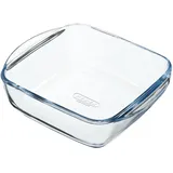 Pyrex Preware Rechteckige Auflaufform, Glas, 23 x 15 cm, 1,1 l