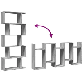 vidaXL Bücherregal 70 x 24 x 161 cm Grau