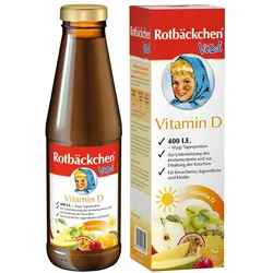 Rabenhorst Rotbäckchen Vital Vitamin D 4 450 ml