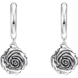Thomas Sabo Creolen Midnight Rose silber 75763721 onesize