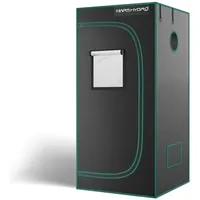 Mars Hydro - 60x60x140cm Growbox Growzelt Indoor Pflanzenzelt Growroom Darkroom Growschrank Gewächshaus Grow Tent 1680d
