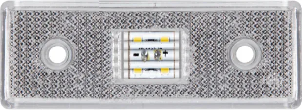 LED Seitenmarkierungsleuchte 4 LED 12-24V 109mm, weiß Farbe