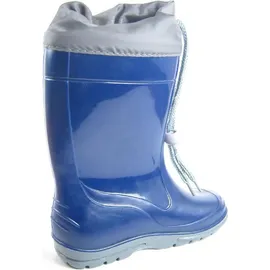 Beck Jungen Ritter Gummistiefel, blau, 24 EU