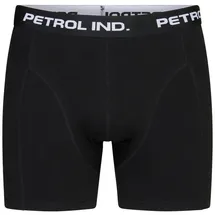 Petrol Industries Boxershorts Route schwarz / weiß L 7er Pack