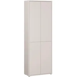 Forte Alice Springs Hochschrank 74,5 x 214,3 x 34,9 cm Khaki