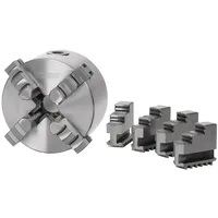 Optimum Drehfutter Stahl Ø 100 mm einzelspannend