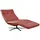 KAWOLA Relaxliege LETICIA Leder 0 x 0 x 0 cm rot mit Relax-Funktion
