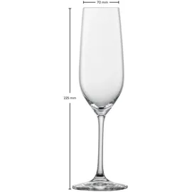 Schott Zwiesel Forté Sektgläser 4er Set transparent