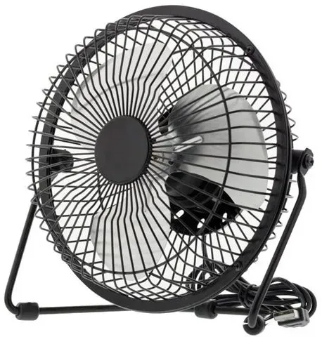 Deltaco USB-Fan Tischventilator 15 cm