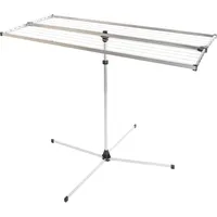 Stewi Libelle XL BlackLine, Wäscheständer, Silber, Schwarz