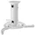 NeoMounts BEAMER-C80WHITE Beamer-Deckenhalterung Höhenverstellbar, Neigbar, Drehbar Boden-/Deckenabstand (max.): 15 cm Weiß