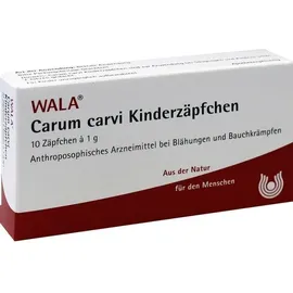 Wala Carum carvi Kinderzäpfchen
