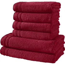 Erwin Müller Heidelberg Handtuchset 6-tlg. rot