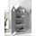 Vipack Kinderkleiderschrank Casami 57,6 x 171,3 x 37 cm Holzwerkstoff grün-weiß
