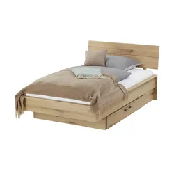 Funktionsbett  Oslo 2.0 ¦ holzfarben ¦ Maße (cm): B: 132 H: 89 T: 215