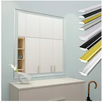 HEXIM Zierleiste D1-W Weiß 1 St. 300 x 3