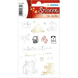 Herma Sticker Creative, 15639 Winter Time, 15 Aufkleber