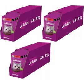 Whiskas Nassfutter Rind 28 x 85 g
