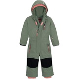 KILLTEC Kesley Mini Skioverall/Schneeanzug mit Kapuze und Schneefang, hell blaugrün, 86/92