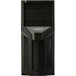 CAPTIVA Business-PC "Workstation I83-391", schwarz, ohne Betriebssystem, 32 GB RAM 1000 GB SSD, Computer
