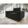 Mirjan24 Sessel Torezio Textil 134 x 90 x 102 cm Schwarz