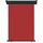 vidaXL Seitenmarkise 120 x 250 cm Rot Polyester