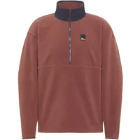 Jack Wolfskin Sumetro Halbreißverschluss-sweatshirt - Dark Rust - M