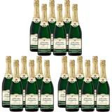 Schweriner Burggarten Sekt halbtrocken (6 x 0,75 l) (Packung mit 3)