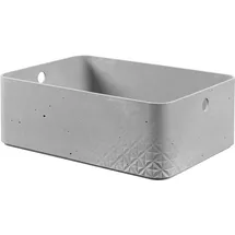 Curver Aufbewahrungsbox BETON M, rechteckig, 33,7 x 24,5 x 11,8 cm