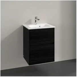 Villeroy & Boch Collaro Waschtischunterschrank C14100AB 47,2x61x40,4cm, Waschbecken mittig, Black Oak