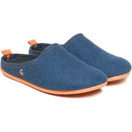 Gottstein Wool Slide-In Pantoffeln Hausschuh mit anatomischer Passform, Rutschfeste Sohle, Gepolsterte Innensohle - 44
