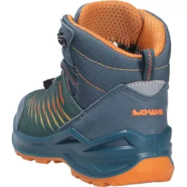 Lowa ZIRROX II GTX MID JR petrol/mango, - Gr.: 34