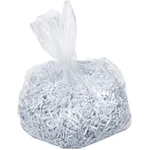 Leitz IQ Poly-Auffangbeutel für Aktenvernichter - PP, 40 Liter, Abfallsack Weiss