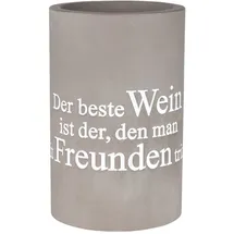 räder Flaschenkühler "Der beste Wein", D: 13,5cm