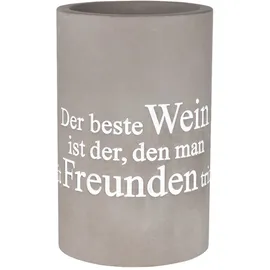 räder Flaschenkühler "Der beste Wein", D: 13,5cm
