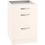 WIHO KÜCHEN Unterschrank »Kansas«, 50 cm breit, mit 2 großen Auszügen ohne Arbeitsplatte