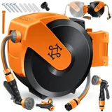 Kesser Schlauchtrommel 15 m orange/schwarz