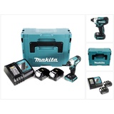 Makita DTD 155 RMJ 18 V Brushless Li-Ion Akku Schlag Schrauber im Makpac + 2 x BL1840 B 4,0 Ah Akku + 1 x DC 18 RC Ladegerät