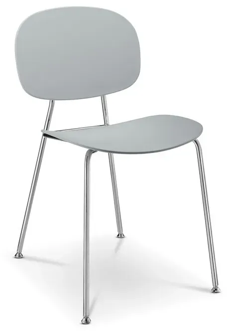 Infiniti Stuhl Tondina POP Kunststoff Grau