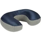 Cocoon Air Core Down Ultralight U-shaped Neck Support Kissen - Dark Indigo / Grey - 38 x 27 x 11 cm