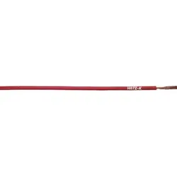 Lapp H07Z-K 90°C, Rot, Kupfer, 4,9 mm, 38,4 kg/km, 45 kg/km, 2500 V