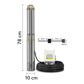 Trotec Tiefbrunnenpumpe TDP 5500 E 6.000 l/h