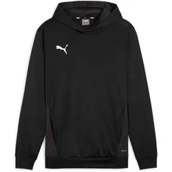PUMA Herren Kapuzensweat teamGOAL Training Hoody M, PUMA Black-PUMA White-Flat Dark Gray, XL