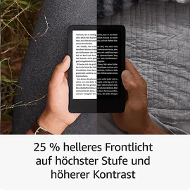 KINDLE - Der neue Kindle (2024), mit Werbung, 16 GB E-Book-Reader Schwarz