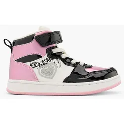 Hoher Sneaker - Damen - pink