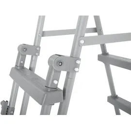BESTWAY Sicherheitsleiter grau 122 cm