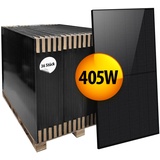 LONGi LR 405M 36x Photovoltaik Halbzellen PV Modul 405W Solarpanel full Black