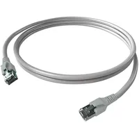 EasyLan FlexBoot Patchkabel Cat.6A, S/FTP, grau, 3 m