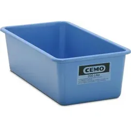Cemo Rechteckbehälter Kunststoff 200 Liter blau