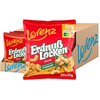 Lorenz Snack-World Lorenz Erdnußlocken Classic, (20 x 30 g)